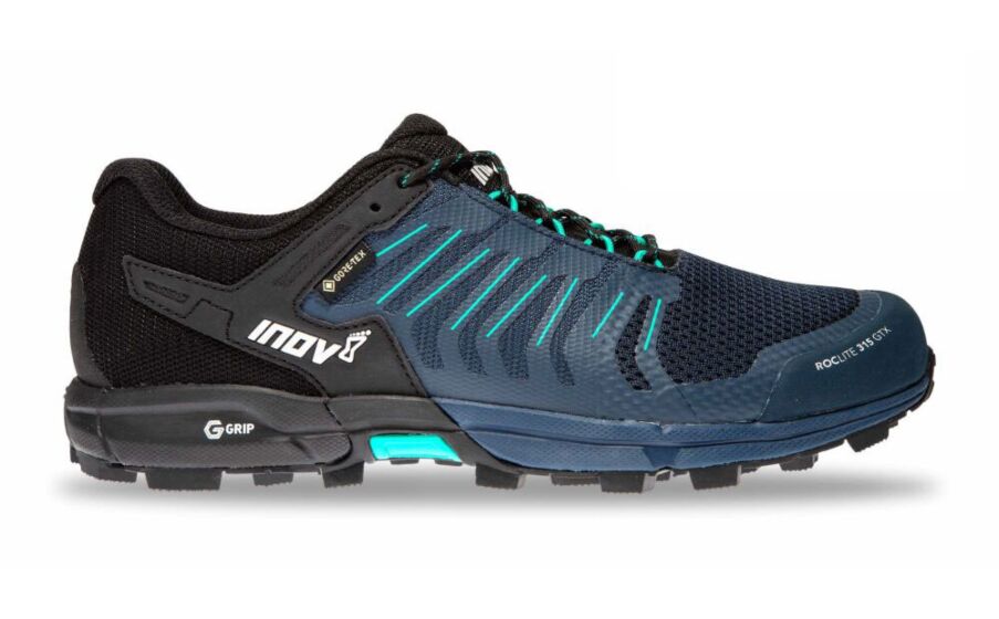 Inov-8 Roclite G 315 Gtx Womens Trail Running Shoes Navy/Turquoise Philippines 25093TRCG